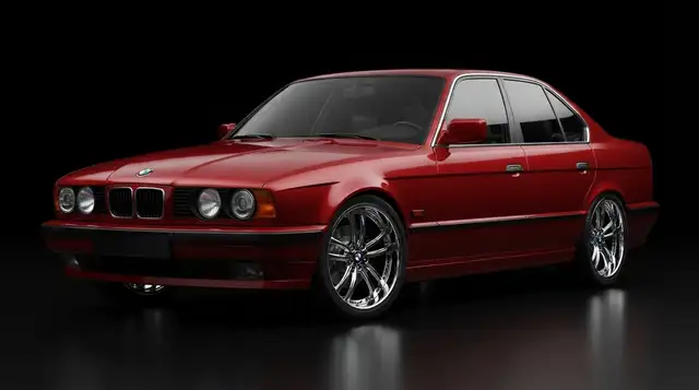 Аренда BMW E34 «Classic» в Паттайе — ретро-седан 90-х с музыкой и приставкой, FirstMile